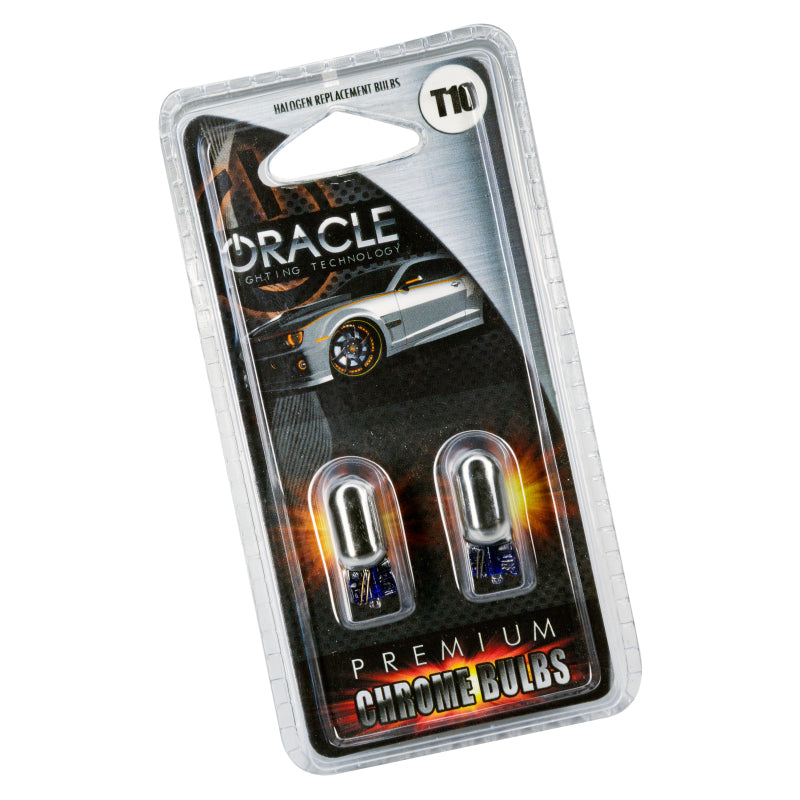 Load image into Gallery viewer, Oracle T10 Chrome Bulbs (Pair) - White
