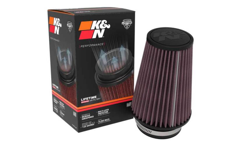 Load image into Gallery viewer, K&amp;N Universal Clamp-On Air Filter
