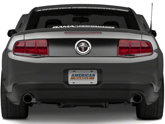 Raxiom 10-12 Ford Mustang Aero Tail Lights- Blk Housing (Smoked Lens)