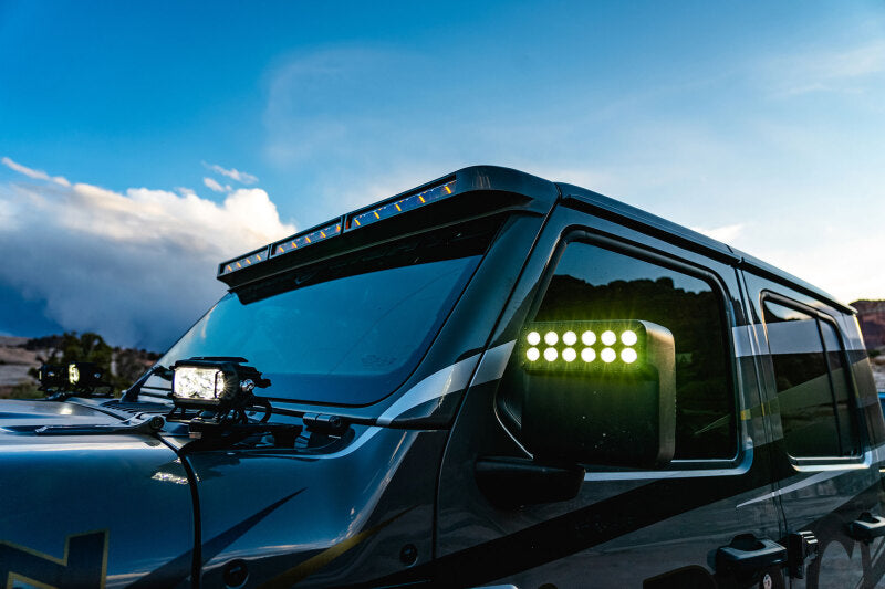 Load image into Gallery viewer, Oracle Jeep Wrangler JL/Gladiator JT Integrated Windshield LED Light Bar System
