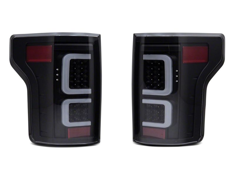 Load image into Gallery viewer, Raxiom 15-17 Ford F-150 G3 LED Tail Lights- Blk Housing (Clear Lens)
