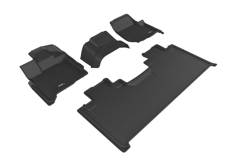 Load image into Gallery viewer, 3D MAXpider 15-26 Ford F-150 Super Cab Bench Seat Kagu Black Full Set
