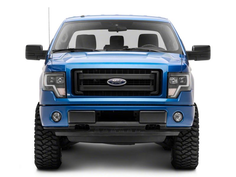 Load image into Gallery viewer, Raxiom 09-14 Ford F-150 Axial G4 Light Bar Switchback Projector Headlights- Blk Housing (Clear Lens)
