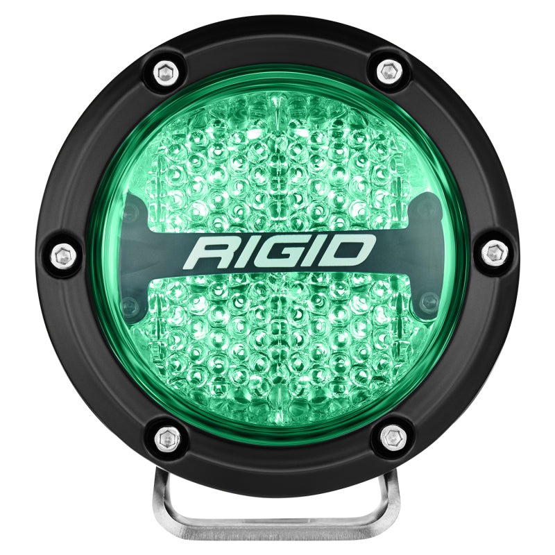 Load image into Gallery viewer, Rigid Industries 360-Series 4in LED Off-Road Diffused Beam - RGBW Backlight (Pair)
