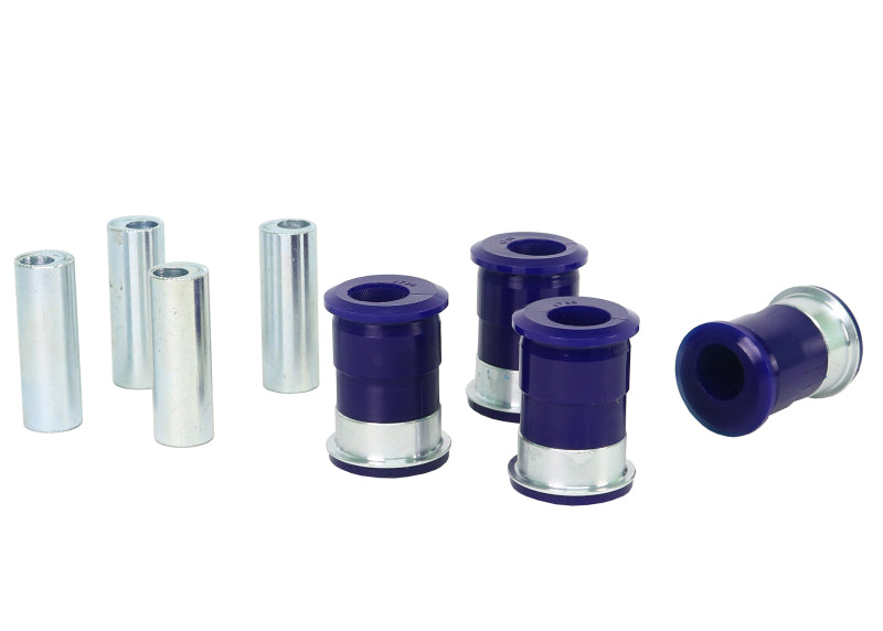 Load image into Gallery viewer, SuperPro 2005 Nissan Pathfinder XE Front Lower Inner Control Arm Bushing Set - Max Camber Adjustable
