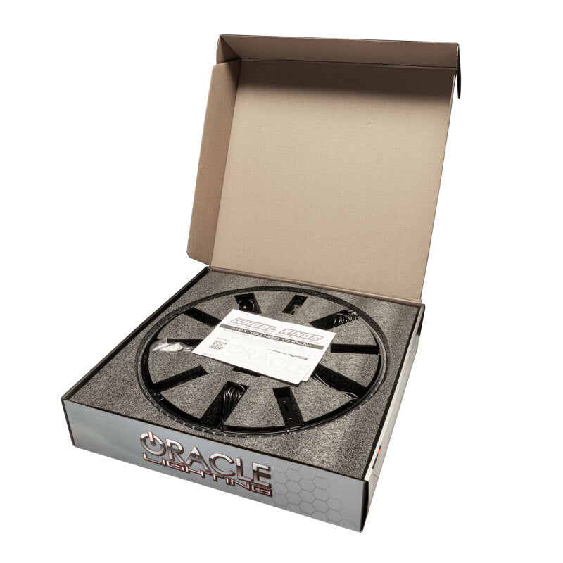 Load image into Gallery viewer, ORACLE Lighting LED Illuminated Wheel Rings 16.5in PLASMA ColorSHIFT w/BC2 Bluetooth Controller
