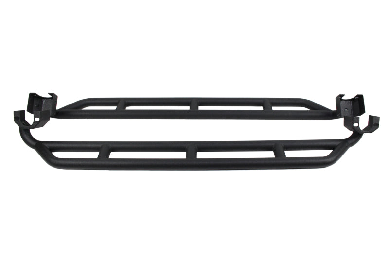 Load image into Gallery viewer, Fishbone Offroad 07-18 Jeep JK 4 Door Wrangler JK Steel Rock Sliders - Blk Textured Powdercoat
