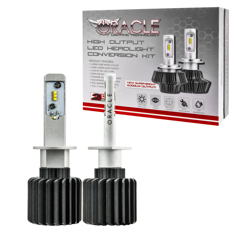 Load image into Gallery viewer, Oracle H1 4000 Lumen LED Headlight Bulbs (Pair) - 6000K
