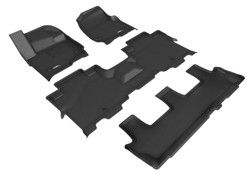 Load image into Gallery viewer, 3D MAXpider 18-25 Lincoln Navigator W/ Bench 2nd Row Kagu Black Full Set
