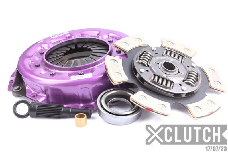 Load image into Gallery viewer, XClutch 91-98 Nissan 180SX S13 2.0L Stage 2R Extra HD Sprung Ceramic Clutch Kit
