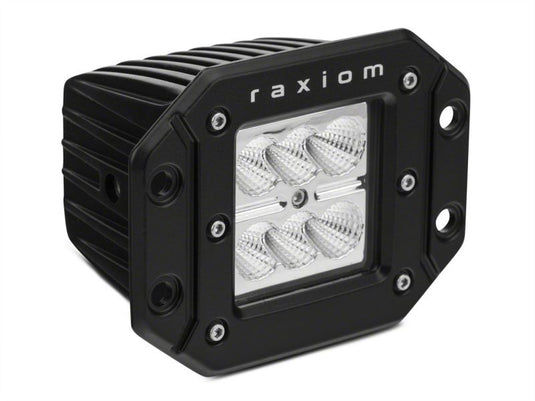 Raxiom 3-In Flush Mount 6-LED Off Road Light Flood Beam Universal (Some Adaptation May Be Required)