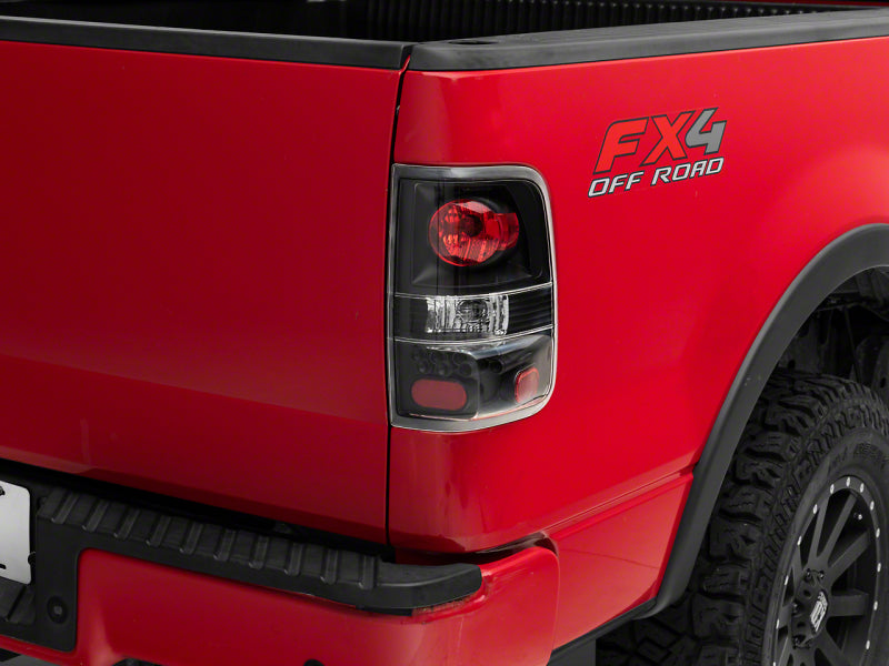 Load image into Gallery viewer, Raxiom 04-08 Ford F-150 Styleside Euro Style Tail Lights- BlkHousing - Red/Clear Lens
