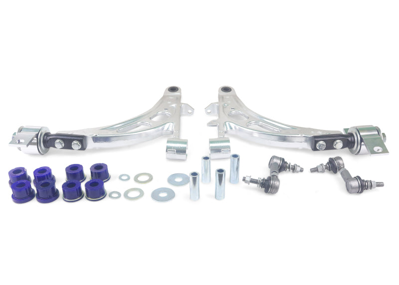 Load image into Gallery viewer, SuperPro 02-05 Subaru Impreza WRX / 04-06 WRX STI Front Lower Alloy Control Arm Kit
