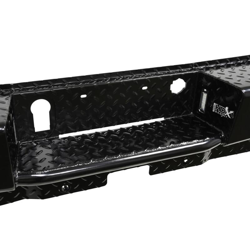 Load image into Gallery viewer, Westin 19-20 Chevy Silverado 1500 HDX Bandit Rear Bumper - Black
