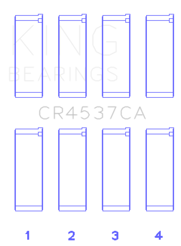 Load image into Gallery viewer, King Engine Bearings Mini Cooper W10B16A (Size +0.25mm) Connecting Rod Bearing Set
