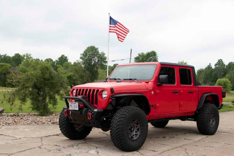 Load image into Gallery viewer, Fishbone Offroad 2018+ Jeep JL/Gladiator Wrangler JL/Gladiator Front Winch Bumper - Black Powdercoat
