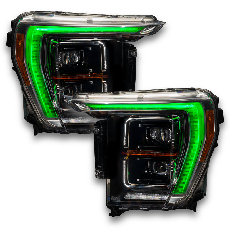 Load image into Gallery viewer, Oracle 21-22 Ford F-150 ColorSHIFT RGB+W Headlight DRL Upgrade Kit w/ RF Controller
