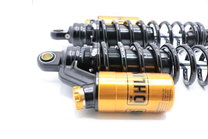 Load image into Gallery viewer, Ohlins 91-17 Harley-Davidson Dyna FXD STX 36 Blackline Shock Absorber w/ Gold Accents
