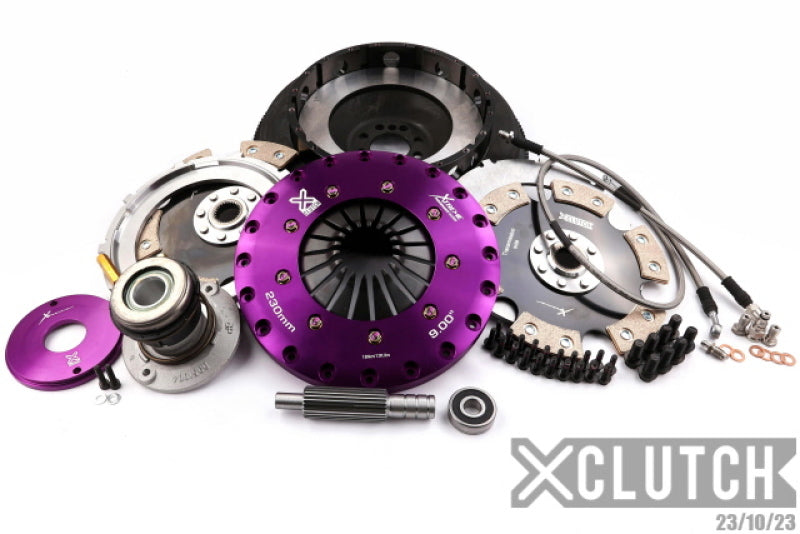 Load image into Gallery viewer, XClutch 09-15 Cadillac CTS V 6.2L 9in Twin Solid Ceramic Clutch Kit
