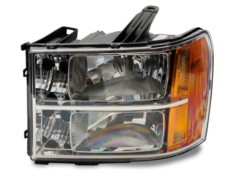 Load image into Gallery viewer, Raxiom 07-14 GMC Sierra 1500/2500 HD/3500 HD Axial OEM Rep Headlights- Chrome Housing (Clear Lens)
