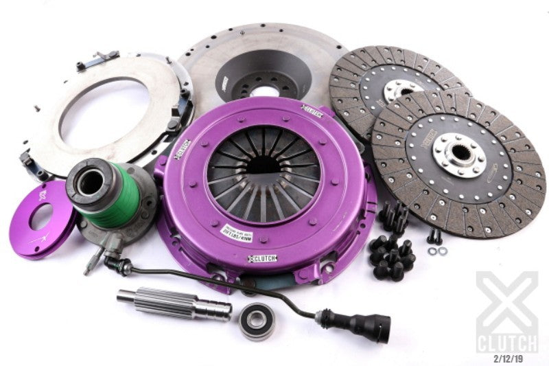 Load image into Gallery viewer, XClutch 14-19 Chevrolet Corvette 6.2L 10.5in Twin Solid Organic Clutch Kit
