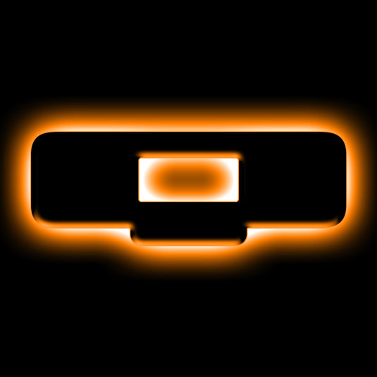 ORACLE Lighting Universal Illuminated LED Letter Badges - Matte Blk Surface Finish - Q