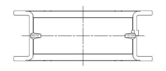 ACL Ford 221/255/260/289/302 Windsor/Windsor 5.0L STD Size w/ Extra Oil Clearance Main Bearing Set