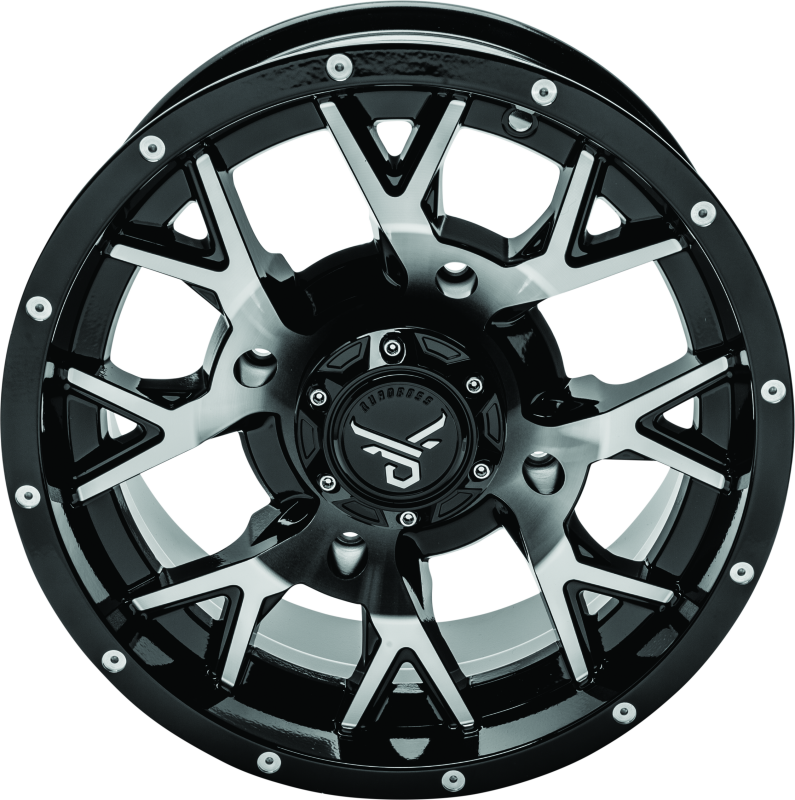 Load image into Gallery viewer, QuadBoss Barbwire 14X7 - 4+3 - 4/156 - Machined
