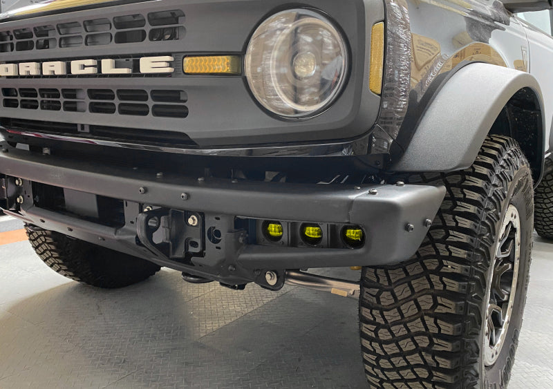 Load image into Gallery viewer, ORACLE Lighting 21-22 Ford Bronco Triple LED Fog Light Kit for Steel Bumper - Yellow

