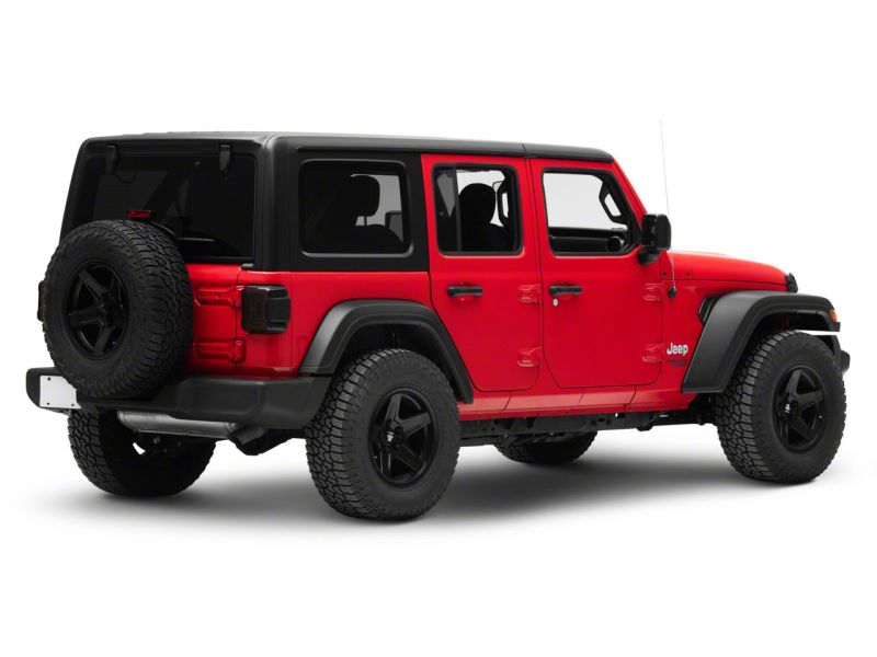 Load image into Gallery viewer, Raxiom 18-23 Jeep Wrangler JL Axial Series Carver LED Tail Lights- Blk Housing (Smoked Lens)
