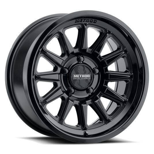 Method MR323 20x10 / 8x6.5 BP / -18ET / 4.76in BS / 130.81mm CB - Gloss Black Wheel