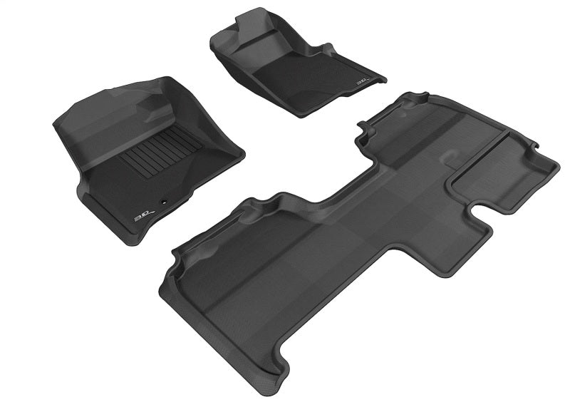 Load image into Gallery viewer, 3D MAXpider 09-10 Ford F-150 Super Cab Kagu Black Full Set
