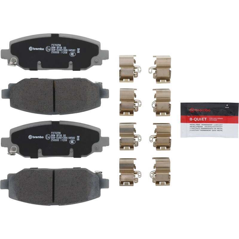 Load image into Gallery viewer, Brembo OE 18-24 Jeep Wrangler PRIME Ceramic Brake Pad - Rear

