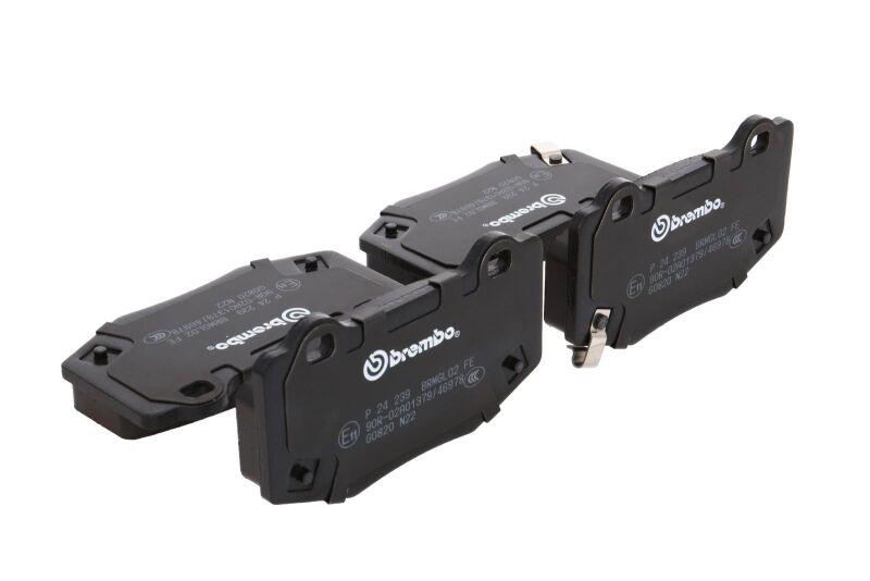 Load image into Gallery viewer, Brembo OE 15-22 Ford Mustang PRIME Low-Met Brake Pad - Rear
