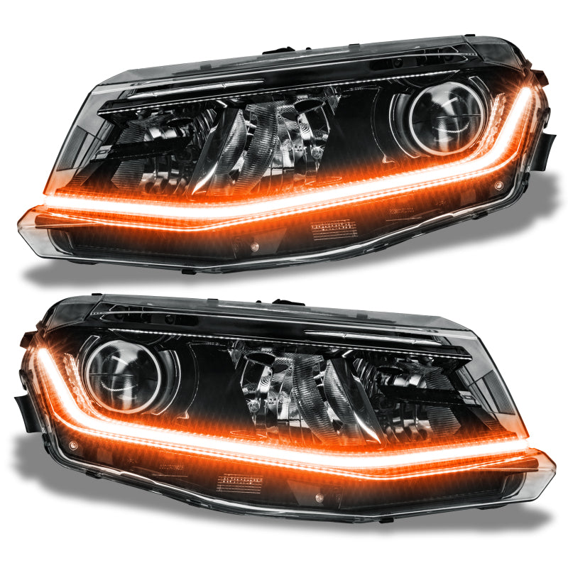 Load image into Gallery viewer, Oracle 16-21 Chevy Camaro Surface Mount DRL Modules - ColorSHIFT w/ Simple Controller
