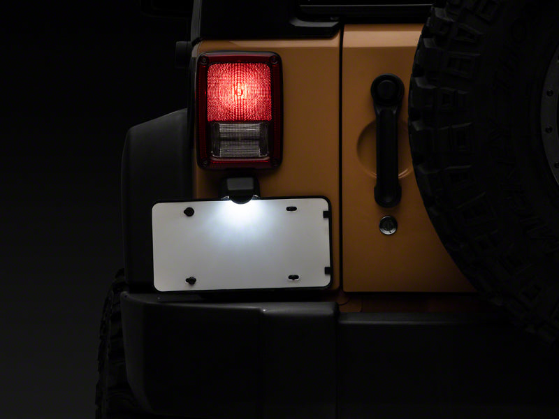 Load image into Gallery viewer, Raxiom 07-18 Jeep Wrangler JK Axial Series LED License Plate Conversion
