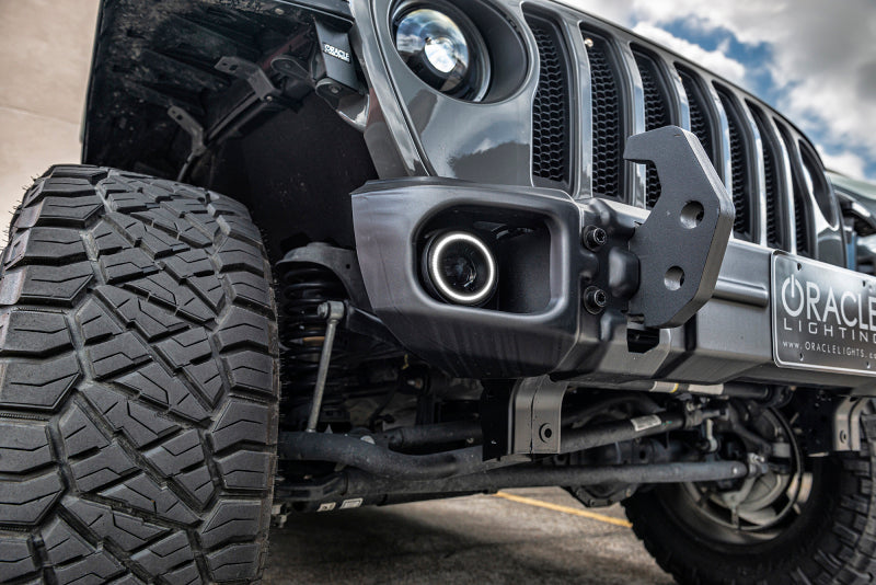 Load image into Gallery viewer, Oracle Jeep Wrangler JK/JL/JT High Performance W LED Fog Lights - ColorSHIFT - Dynamic
