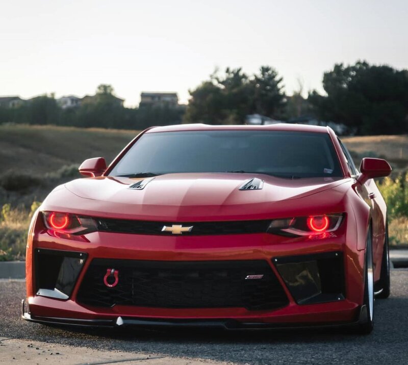 Load image into Gallery viewer, Oracle 16-18 Chevy Camaro RS Headlight Projector Halo Kit - ColorSHIFT w/ 2.0 Controller
