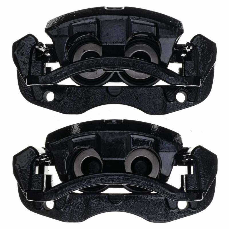 Load image into Gallery viewer, Power Stop 00-05 Ford Excursion Rear Black Caliper - Pair w/Bracket
