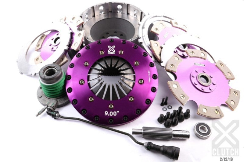 Load image into Gallery viewer, XClutch 14-19 Chevrolet Corvette 6.2L 9in Triple Solid Ceramic Clutch Kit
