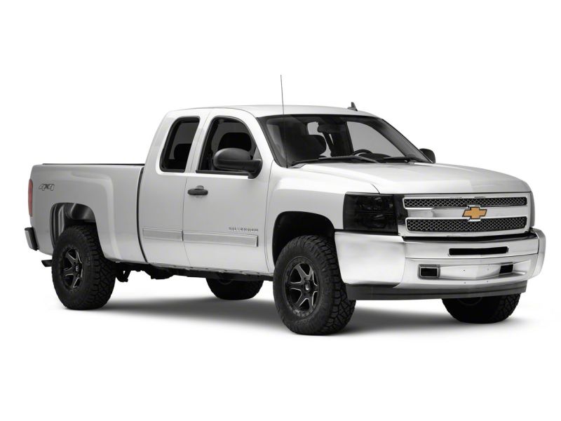 Load image into Gallery viewer, Raxiom 07-14 Chevrolet Silverado 1500 HD Axial OEM RepHeadlights- Chrome Housing- Smoked Lens
