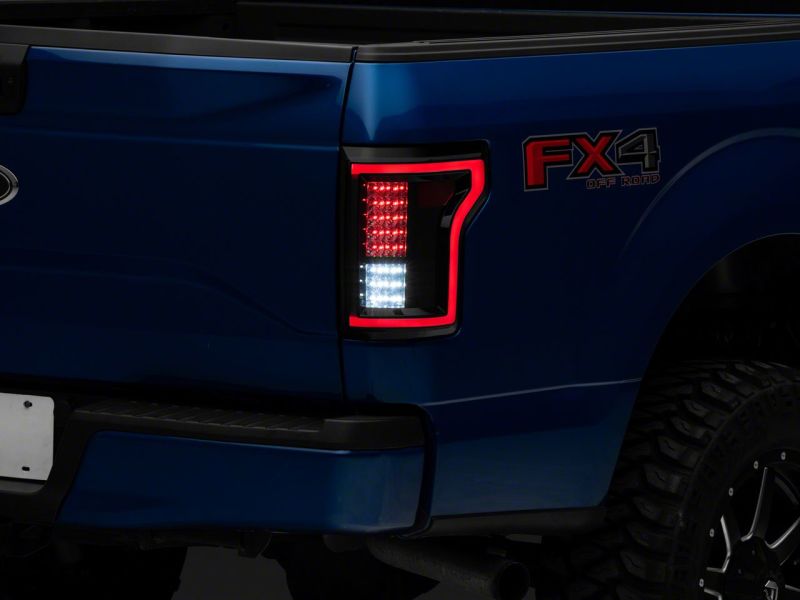 Load image into Gallery viewer, Raxiom 15-17 Ford F-150 LED Tail Lights- Blk Housing (Smoked Lens)
