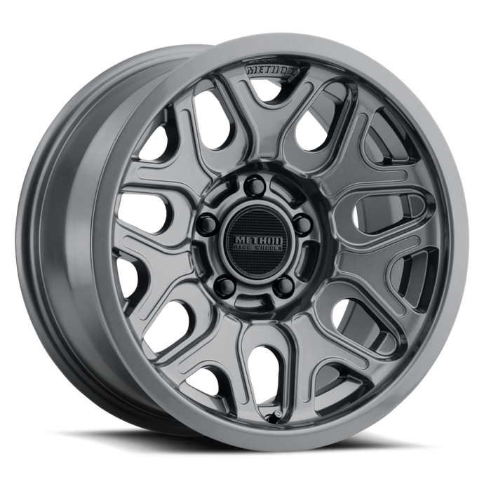 Method MR322 / 20x10 / 6x135 BP / -18ET / 4.76in BS / 87mm CB - Gloss Titanium Wheel