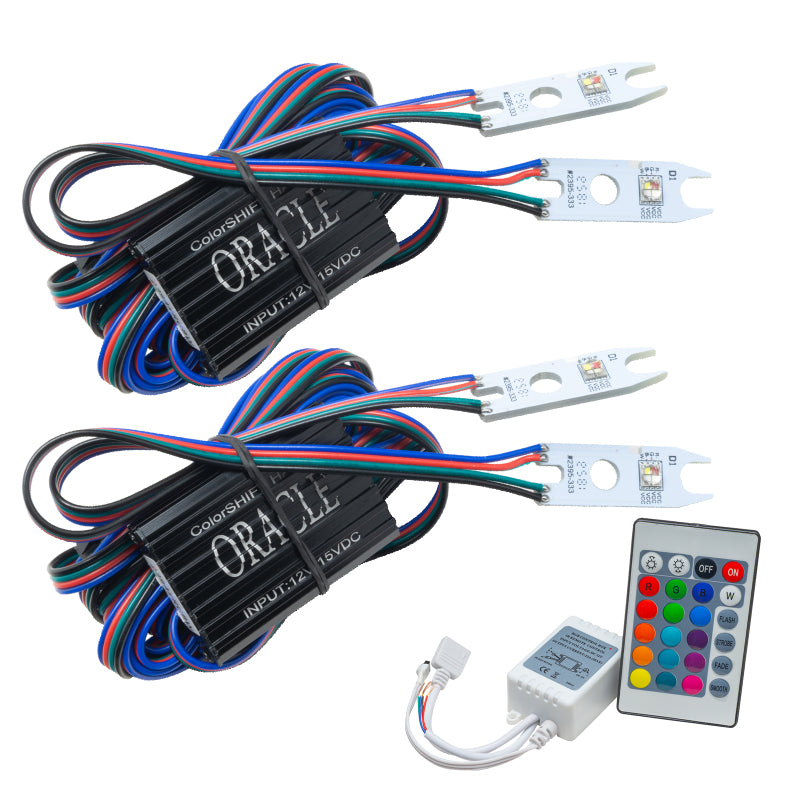 Load image into Gallery viewer, Oracle 15-17 Ford F-150 Headlight DRL Upgrade Kit - ColorSHIFT w/ Simple Controller
