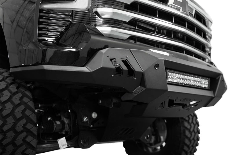 Load image into Gallery viewer, Addictive Desert Designs2022+ Chevrolet Silverado 1500 Black Label Front Bumper
