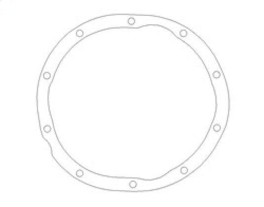 Cometic Ford 9in .020in Rubber Coated Stainless Differential Cover Gasket - 10 Bolt
