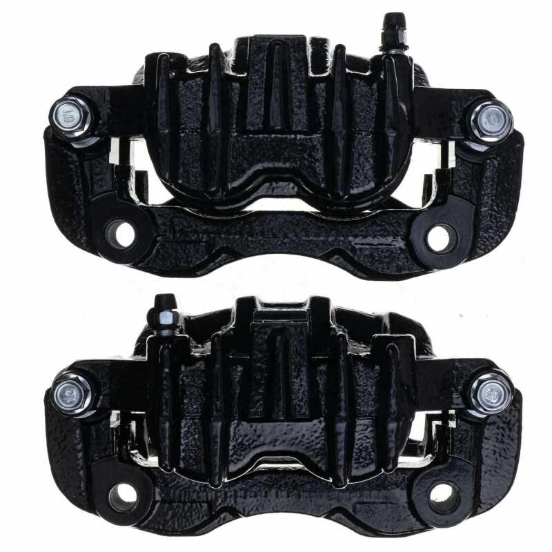 Load image into Gallery viewer, Power Stop 00-05 Ford Excursion Rear Black Caliper - Pair w/Bracket
