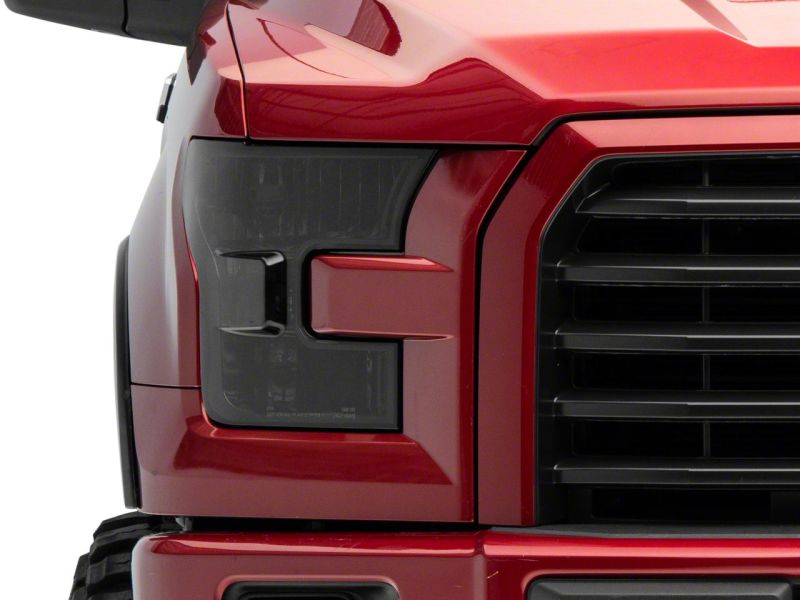 Load image into Gallery viewer, Raxiom 15-17 Ford F-150 Axial OEM Style Rep Headlights- Chrome Housing- Smoked Lens

