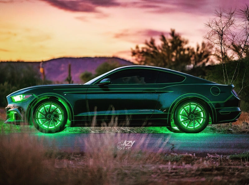 Load image into Gallery viewer, Oracle LED Illuminated Wheel Rings - ColorSHIFT Dynamic - ColorSHIFT - Dynamic
