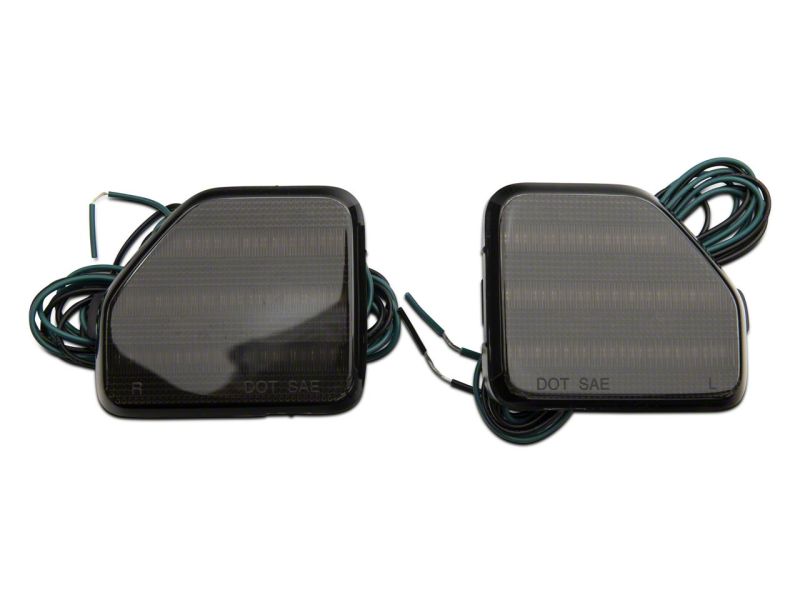 Load image into Gallery viewer, Raxiom 18-23 Jeep Wrangler JL Moab Rubicon Sahara Axial LED Rear Bumper Reflector Lights- Smoked
